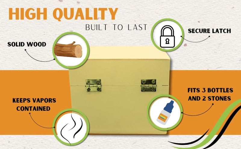 Gemtone Gold Testing Kit 10K 14K 18K Jewelry Test Solutions with Stone & Bamboo Storage Box Detects Real Gold & Precious Metals - Image 4